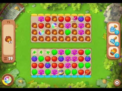 Gardenscapes Level 75