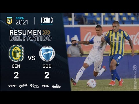 Copa De La Liga | Fecha 3 | resumen de Rosario Central - Godoy Cruz