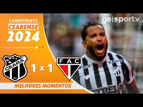 Gols e lances de Ceará x Ferroviário