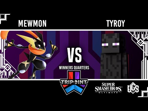 Tripoint Smash 141  -  Winners Quarters  -  Mewmon(Greninja) Vs. Tyroy(Steve)