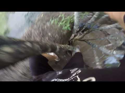 Parkour wn ruinas de Gorbea, Araucanía Chile