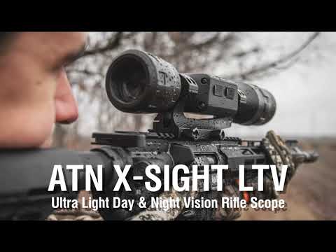 ATN X-Sight LTV - Ultra Light Day & Night Vision Rifle Scope