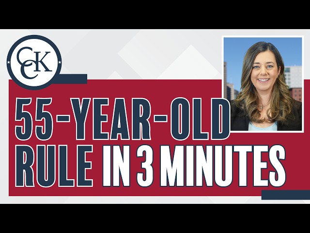 The 55-Year-Old Rule in 2026: What the Rule Actually Says