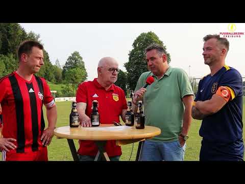 WEB TV FUSSBALLBEZIRK. Endspiel Ü35 Grossfeld: FSV RW Stegen - FC Steinenstadt 2:0.Interviews,Szenen
