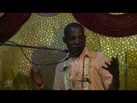 2017 Navadwip Mandala Parikrama Day 2. Part 8.Q & A session by Dhira Damodara Swami.