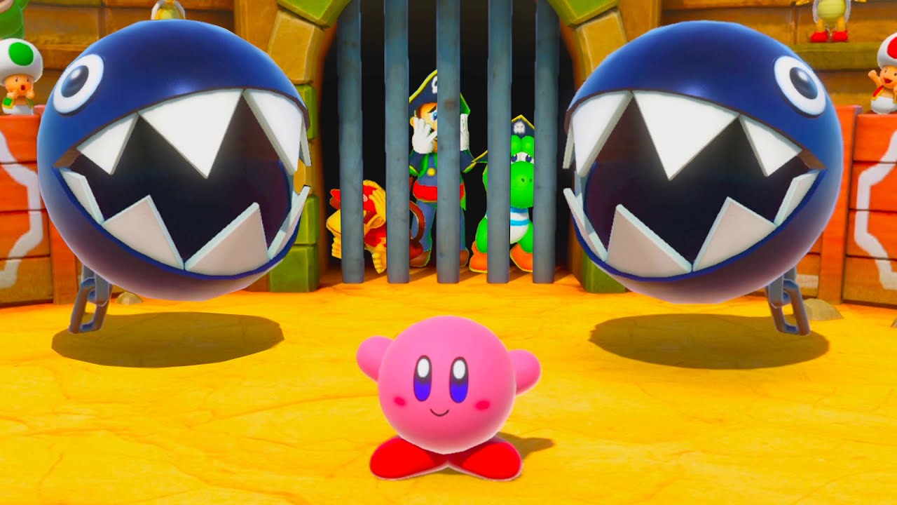 [スーパー マリオパーティ]  ミニゲーム 星のカービィシリーズ vs ルイージ vs ヨッシー vs ディディーコング (最強CPU｢たつじん」)