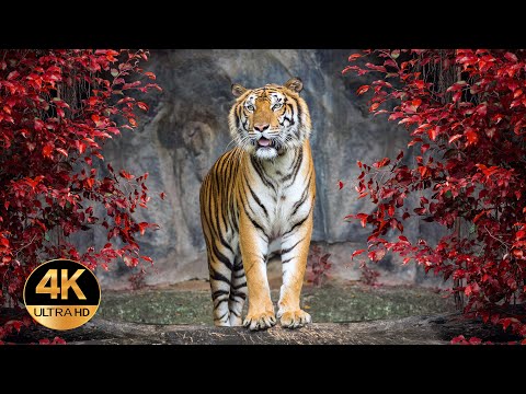 Animals of Asia. Voices and sounds 4K Ultra HD