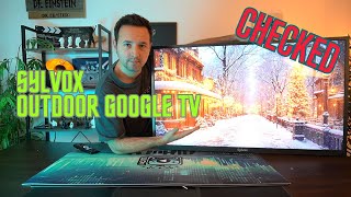 SYLVOX  - OUTDOOR WATERPROOF - GOOGLE TV - REVIEW