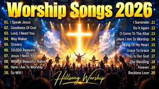 Download lagu Best Worship Songs 2026 ✝️ Top Hillsong Worship Playlist | Christian Praise & Worship Music mp3