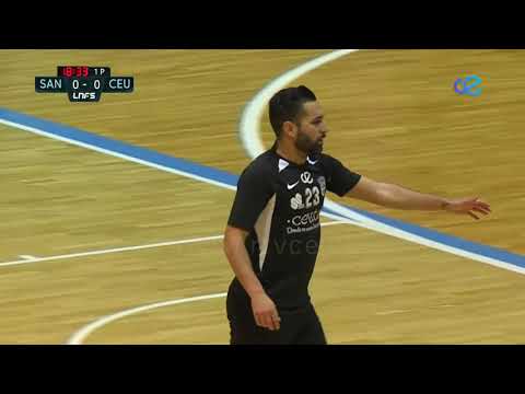 FÚTBOL SALA: SANTIAGO FUTSAL - UA CEUTÍ - 1ª PARTE