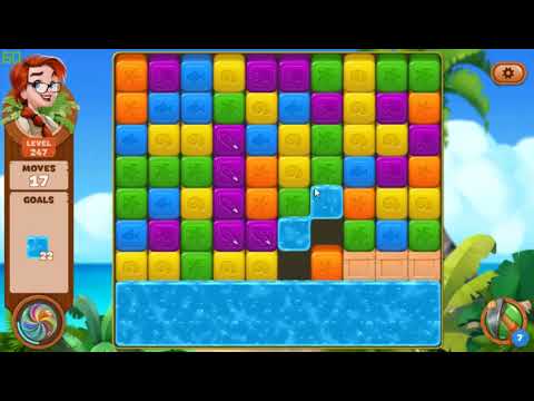 Lost Island Blast Adventure level 247