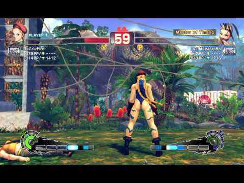 Ultra Street Fighter IV battle: Cammy vs Ibuki