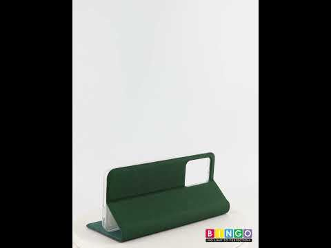 Миниатюра изображения товара Чехол-книжка Bingo Book для Xiaomi Redmi Note 12 4G (зеленый)
