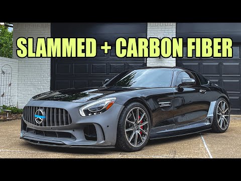 BROKEN $13k AMG BODYKIT IS FINISHED! + KW Coilover Install & Carbon Fiber bits!