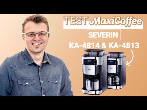 Kavos aparatas SEVERIN KA 4813 Kavos aparatas, Nerūdijantis plienas, Juodos spalvos video