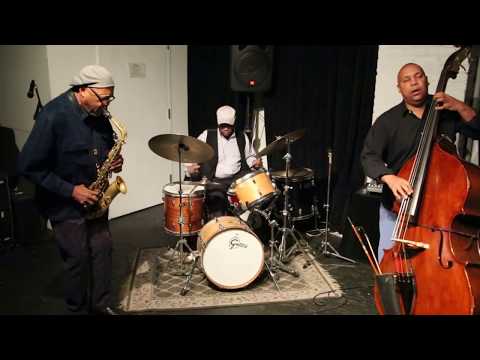Oliver Lake,  Andrew Cyrille, Santi Debriano - at The Stone, NYC - Oct 22 2014