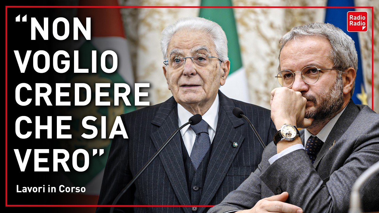 BORGHI: "DL SICUREZZA? NON VOGLIO CREDERE CHE LA NOTIZIA SULLE INTENZIONI DI MATTARELLA SIA VERA"