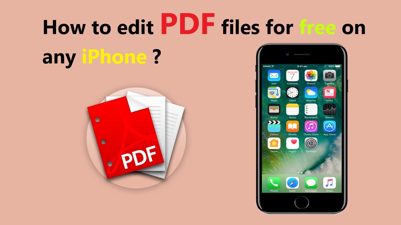Can I edit a document on my iPhone?