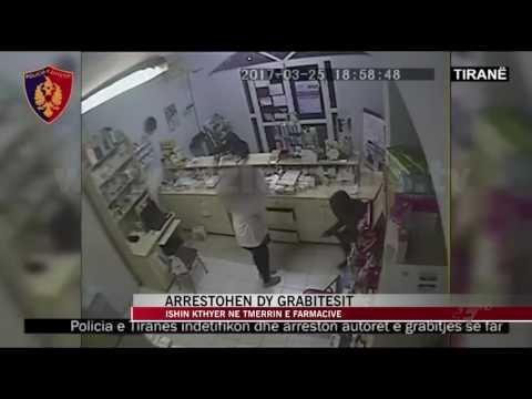 Arrestohen dy grabitës, vidhnin farmacitë - News, Lajme - Vizion Plus