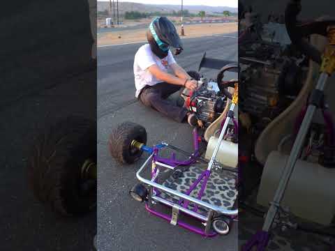 Drift Kart at the Track!😎#shorts