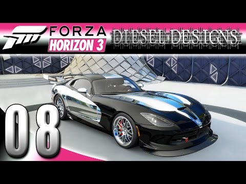 Forza Horizon 3 Gameplay :EP8: SRT Dodge Viper GTS & Skyline Barn Find! (HD PC Racing)