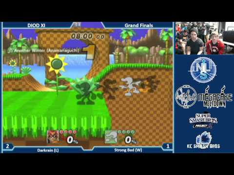DIOD XI PM 3.5 Singles Grand Finals: Darkrain (Falcon) Vs. Strong Bad (Wario, Game & Watch)