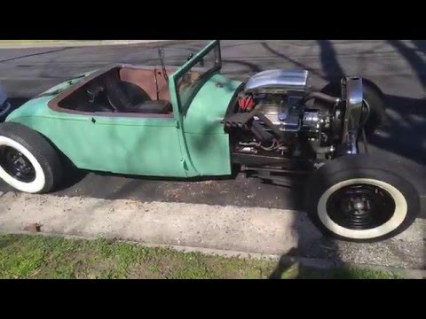 1928 Model A Roadster walk around