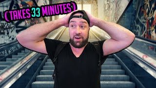 Riding the Longest Escalator in the World!