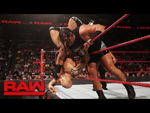Heath Slater & Rhyno vs. Cesaro & Sheamus: Raw, Sept. 4, 2017