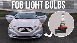 Fog Light Bulb Replacement - Hyundai Sonata (2011-2014)