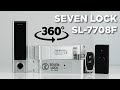 Беспроводной биометрический комплект контроля доступа с радиобрелками SEVEN LOCK SL-7708Fr