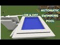 How To Make An Automatic Pool In Minecraft Tutorial