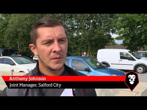Salford City 3 - 0 Shildon AFC - Anthony Johnson post-match interview