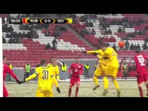 РУБИН - СЬОН 2:0.Лига Европы ОБЗОР МАТЧА 26.11.2015 HD