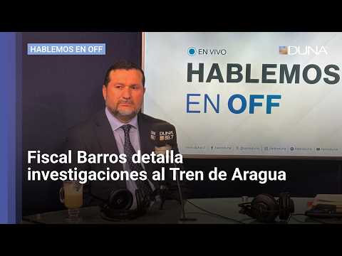 "Esta cosa no va a cambiar": Fiscal Barros detalla las investigaciones al Tren de Aragua