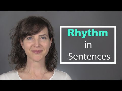 Learn the American Accent: Sentence Rhythm in American English