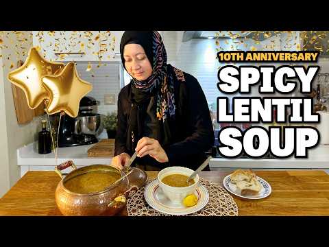 Hearty Lentil Soup From Archives to the Present ❤️🌶️ 10th Anniversary! Same Heart, New Twists!