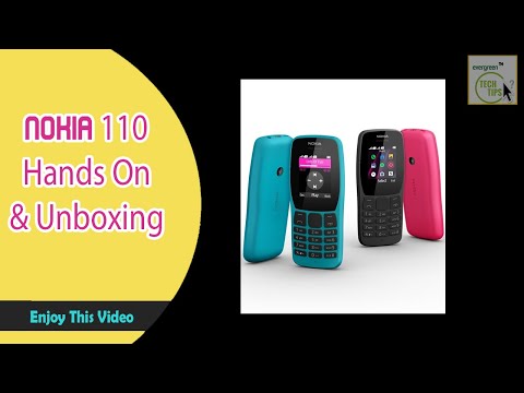 Nokia 110 unboxing experience in (Nokia Set with MP3 Player and Longer Battery Range)