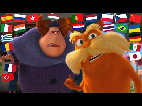 The Lorax - "That's a Woman?" in DIFFERENT LANGUAGES