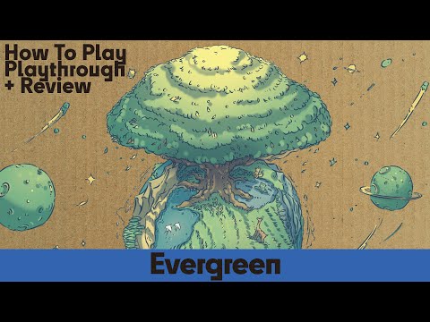 Evergreen - How to Play, Solo Playthrough & Review - YouTube