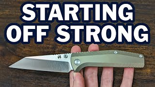 B'yond EDC / Asymmetrical Contact - Small Details Overview - Dirk Pinkerton Reverse Tanto Knife
