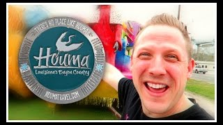MY FIRST GEOCACHE IN LOUISIANA [Houma Geotour #1]