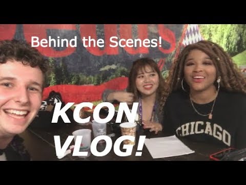 KCON Behind The Scenes Experience + Vlog (DAY 1) 2018