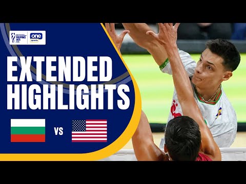 BULGARIA vs. USA | EXTENDED HIGHLIGHTS | 2025 FIVB MEN'S WORLD CHAMPIONSHIP | SEPT. 25