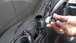 Two Handle Kitchen Faucet Repair - Moen
