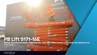 PB LIFT S171-16E Electric, 17.3m Working Height, 400k scissor lift for sale - Image 4 | Machineryline HK PB LIFT S171-16E Electric, 17.3m Working Height, 400k scissor lift | Image 4 - Machineryline