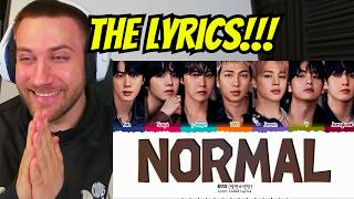 Download lagu THE MESSAGE!! BTS 'NORMAL (Explicit Ver.)' Lyrics - REACTION mp3 Download lagu THE MESSAGE!! BTS 'NORMAL (Explicit Ver.)' Lyrics - REACTION mp3