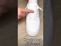 How Lace Nike Air Force 1 Shoe Lace Style Trending Shorts Sneakers