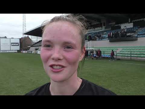 Loes Van Mullem na SC Eendracht Aalst Ladies - KVC Westerlo Ladies op 28.10.2023