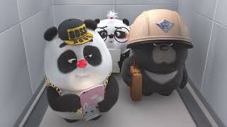 【Bamboo Panda❤️】When u got annoyed 🐼 | Chinese Short Animation | 熊猫班卜#funny #panda #パンダ #cartoon
